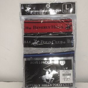 New Polo Club Beverly Hills boys 3 pack brief kids